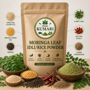 Iron Rich Moringa Leaf Idli/Dosai/Rice Powder